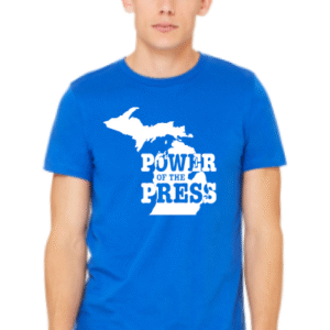 Unisex MPA Power of the Press Short Sleeve Crew Neck T-Shirt